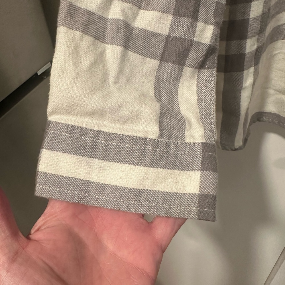 Alpine Design XXXL Gray Beige Plaid Shirt - Picture 4 of 10